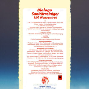 BioLogo Sanitärreiniger Konzentrat 1000 ml